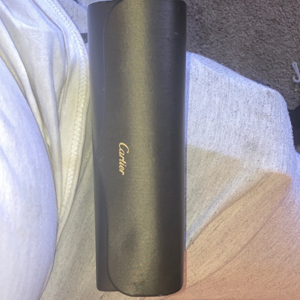 I have a authentic Cartier eyeglass case .